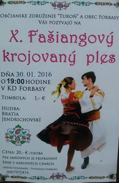 10. fašiangový krojovaný ples vo Forbasoch – fotografia 3