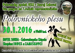 Chmeľničania plesovali aj na poľovníckom plese – fotografia 1