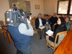 Do Chmeľnice  dnes zavítala slovenská televízia – fotografia 7