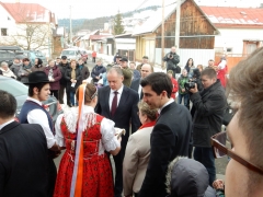 Prezident SR Andrej Kiska v Chmeľnici – fotografia 5
