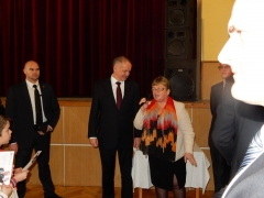 Prezident SR Andrej Kiska v Chmeľnici – fotografia 6