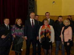 Fotografia: Prezident SR Andrej Kiska - návšteva 12.2.2016 v Chmeľnici