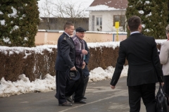Fotografia: Prezident SR Andrej Kiska - návšteva 12.2.2016 v Chmeľnici