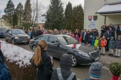 Fotografia: Prezident SR Andrej Kiska - návšteva 12.2.2016 v Chmeľnici