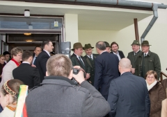 Fotografia: Prezident SR Andrej Kiska - návšteva 12.2.2016 v Chmeľnici
