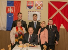 Fotografia: Prezident SR Andrej Kiska - návšteva 12.2.2016 v Chmeľnici