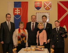 Fotografia: Prezident SR Andrej Kiska - návšteva 12.2.2016 v Chmeľnici