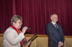 Fotografia: Prezident SR Andrej Kiska - návšteva 12.2.2016 v Chmeľnici