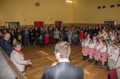 Fotografia: Prezident SR Andrej Kiska - návšteva 12.2.2016 v Chmeľnici