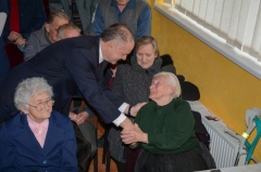 Fotografia: Prezident SR Andrej Kiska - návšteva 12.2.2016 v Chmeľnici