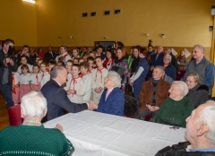 Fotografia: Prezident SR Andrej Kiska - návšteva 12.2.2016 v Chmeľnici