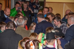 Fotografia: Prezident SR Andrej Kiska - návšteva 12.2.2016 v Chmeľnici