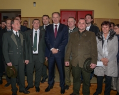 Fotografia: Prezident SR Andrej Kiska - návšteva 12.2.2016 v Chmeľnici