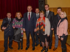 Fotografia: Prezident SR Andrej Kiska - návšteva 12.2.2016 v Chmeľnici