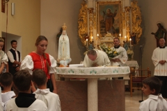Rozlúčka s vdp. Jozefom Palenčárom. Srdečne Vám ďakujeme za 18 rokov Vášho pôsobenia v Chmeľnici! ! – fotografia 1