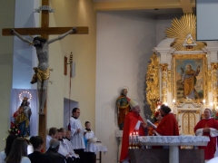 Sviatosť birmovania v Chmeľnici vyslúžil spišský biskup J. E. Mons. ThDr. Štefan Sečka, PhD. – fotografia 12
