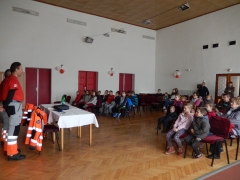 Deti sa vžili do role záchranárov. Ďakujeme za čas, ktorí Samaritáni z ASSR venovali našim deťom! – fotografia 22