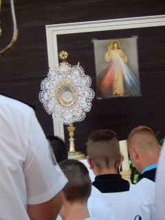 Procesia na sviatok Božieho tela a krvi, Chmeľnica 15.06.2017 – fotografia 72