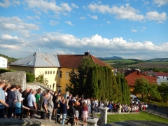 Procesia na sviatok Božieho tela a krvi, Chmeľnica 15.06.2017 – fotografia 74
