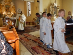 Procesia na sviatok Božieho tela a krvi, Chmeľnica 15.06.2017 – fotografia 79