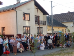 Procesia na sviatok Božieho tela a krvi, Chmeľnica 15.06.2017 – fotografia 48
