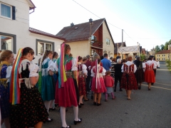 Procesia na sviatok Božieho tela a krvi, Chmeľnica 15.06.2017 – fotografia 11