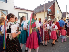 Procesia na sviatok Božieho tela a krvi, Chmeľnica 15.06.2017 – fotografia 10
