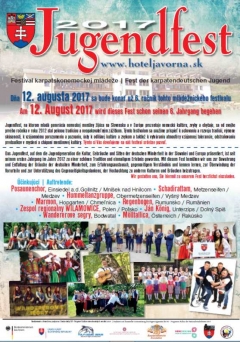 Pozvánka na JUGENDFEST 2017 do Drienice 12.augusta 2017