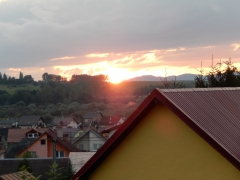 Západ slnka nad Chmeľnicou 18.09.2017 18:46 – fotografia 10