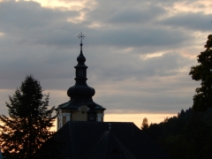 Západ slnka nad Chmeľnicou 18.09.2017 18:46 – fotografia 14