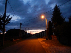 Západ slnka nad Chmeľnicou 18.09.2017 18:46 – fotografia 1