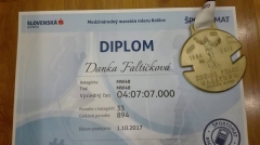 Danka Faltičková nás reprezentovala na Medzinárodnom maratóne mieru v Košiciach 2017 – fotografia 10