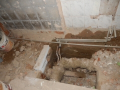 Kultúrny dom v Chmeľnici - rekonštrukcia WC ženy a WC muži, modernizácia a stavebné úpravy – fotografia 5