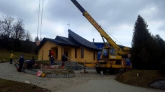Pokračovali práce na pamätníku padlým Chmeľničanom v I. a II. svetovej vojne – fotografia 9
