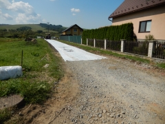 Stavebné práce na IBV pri trati v roku 2018 – fotografia 39