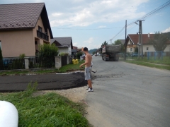 Stavebné práce na IBV pri trati v roku 2018 – fotografia 3