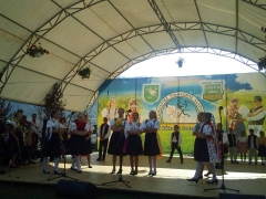 Na  14. ročníku Kluknavských folklórnych slávností vystúpil aj folklórny súbor z Chmeľnice – fotografia 17