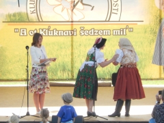 Na  14. ročníku Kluknavských folklórnych slávností vystúpil aj folklórny súbor z Chmeľnice – fotografia 25