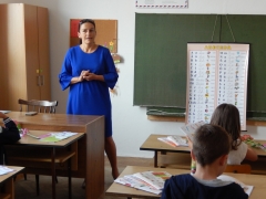 Naša škola otvorila svoje brány. Opäť privítala svojich prváčikov. – fotografia 9