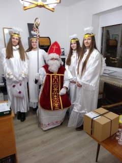 Sv. Mikuláš zavítal dnes aj do Chmeľnice – fotografia 32