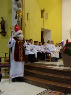 Sv. Mikuláš zavítal dnes aj do Chmeľnice – fotografia 56