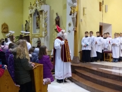 Sv. Mikuláš zavítal dnes aj do Chmeľnice – fotografia 12