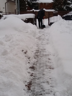 Štedrá nádielka snehu v prvých januárových dňoch 2019 – fotografia 1