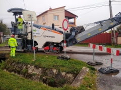 SÚC PSK začala s rekonštrukciou cesty III/3145 v Chmeľnici – fotografia 5
