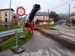 SÚC PSK začala s rekonštrukciou cesty III/3145 v Chmeľnici – fotografia 4