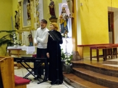 Duo Sanctus koncertovalo opäť v Chmeľnici – fotografia 10