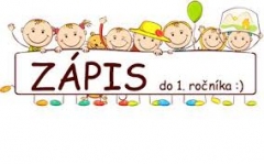 Zápis do 1. ročníka ZŠ