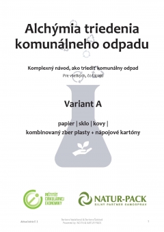 Obec Chmeľnica triedi odpad s OZV  NATUR - PACK – fotografia 1