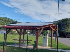 Výstavba oplotenia športového areálu. – fotografia 52