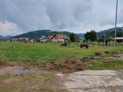 Výstavba oplotenia športového areálu. – fotografia 31